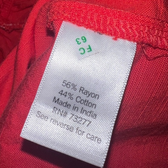 LC lauren conrad- red top - Picture 6 of 6